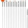Merkloos Nail Art Penselen Set 15 Delig Wit - Gel / Acryl Penselen Nail Brush 1 Merkloos Nail Art Penselen Set 15 Delig Wit - Gel / Acryl Penselen Nail Brush -Beroemde Cosmetica Winkel 1006x1200 2