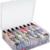 Nagellak Organizer - Koffer Met Vakverdeling - Ruimte Voor 48 Verschillende Nagellakpotjes - 35 X 30 Cm - Kunststof - Naaigarenopbergkoffer -Beroemde Cosmetica Winkel 1027x1200 8