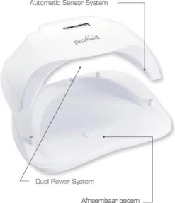Promed UVL-54 , Allround UV / LED Lamp Voor Nagels, Incl. Infrarood Sensor En Timer. Met High-Definition-LED's, Voorzien Van ' Anti-Heat-Funktion ' / ' Painless Function'' En Dual Power Systeem. -Beroemde Cosmetica Winkel 1037x1200 1