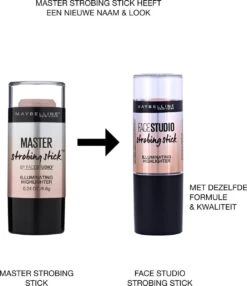 Maybelline Master Studio Strobing Highlighter Stick - 100 Light -Beroemde Cosmetica Winkel 1037x1200 6
