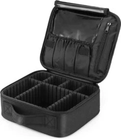 Cosmetica Koffer - Make-up Koffer Met Verstelbare Vakken - Visagie En Nagelstyliste Beauty Koffer - 26x23x9CM -Beroemde Cosmetica Winkel 1045x1200 6