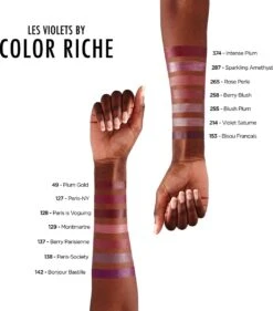 L’Oréal Paris Lippenstift Color Riche Satin - 142 Bonjour Bastille Paars -Beroemde Cosmetica Winkel 1053x1200 1