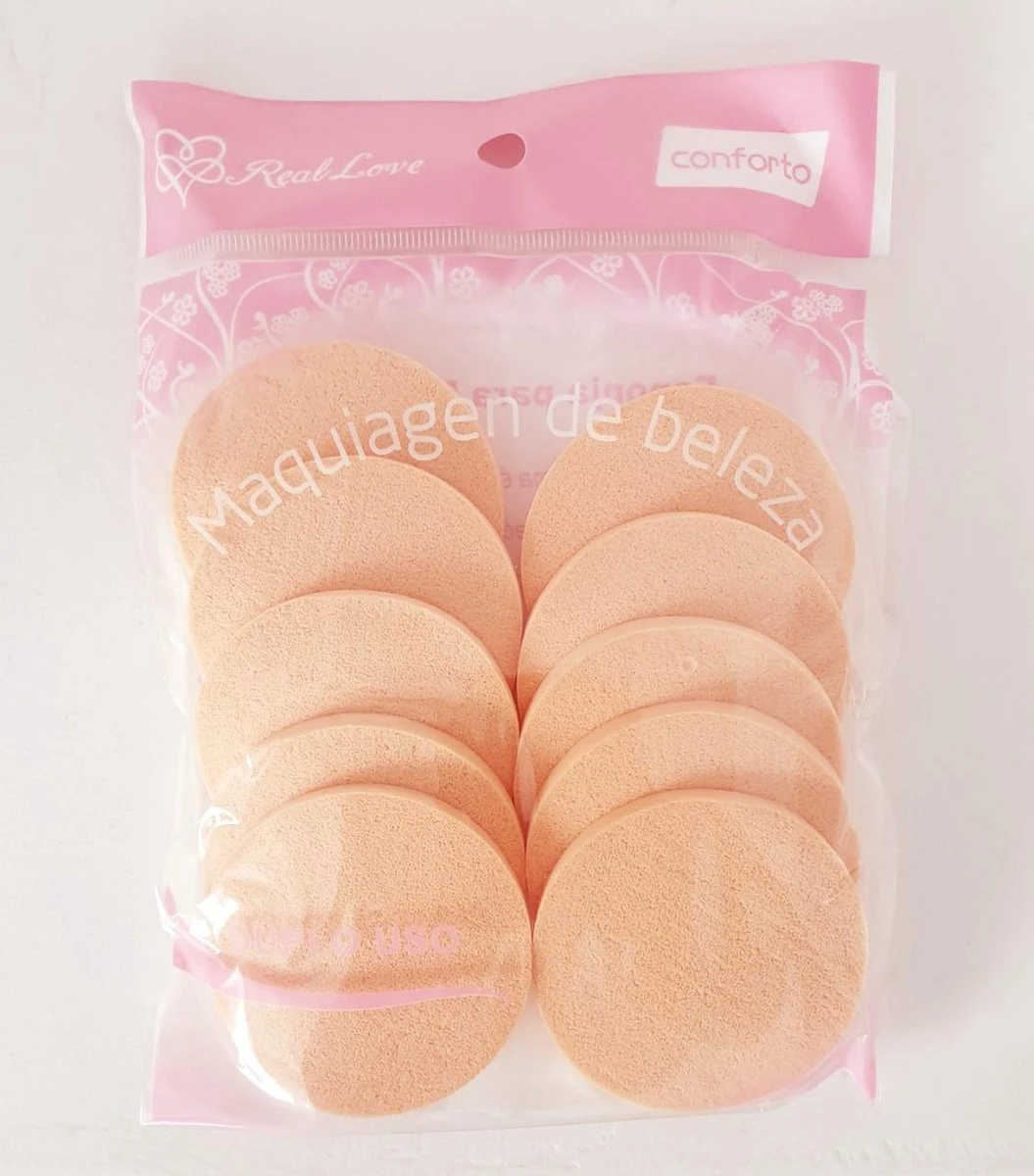 Conforto Make-up Spons 10 Stuks 3 Conforto Make-up Spons 10 Stuks