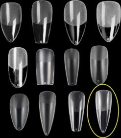 Royala 182 - Waterdrop Half Frosted - Full Cover - Nageltips - Nepnagels - Plaknagels - In Assortimentsbox - 120 Stuks 12 Maten - Voor Gellak Acrylnagellak En PolyGel Nagels - Royala Frosted Tips Line 9 Royala 182 - Waterdrop Half Frosted - Full Cover - Nageltips - Nepnagels - Plaknagels - In Assortimentsbox - 120 Stuks 12 Maten - Voor Gellak Acrylnagellak En PolyGel Nagels - Royala Frosted Tips Line -Beroemde Cosmetica Winkel 1058x1200 1