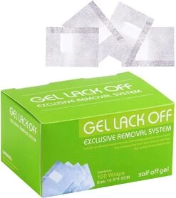 100 Stuks Gellak Remover Pads Aluminiumfolie / Gel Nagel Lak Nagellak Verwijderaar / Soak Off Remove Verwijderen -Beroemde Cosmetica Winkel 1064x1200 1