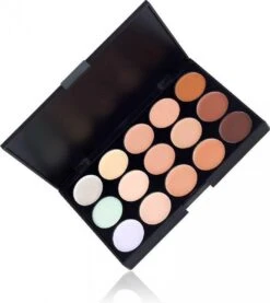 Evvie Contouring Set/ Concealer Palette Met 10-delige Kabuki Kwasten Set -Beroemde Cosmetica Winkel 1069x1200 1