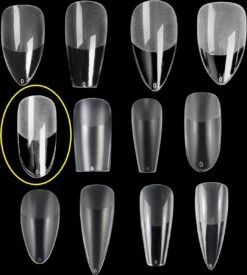 Royala 105 - Oval Long Half Frosted - Full Cover - Nageltips - Nepnagels - Plaknagels - In Assortimentsbox - 120 Stuks 12 Maten - Voor Gellak Acrylnagellak En PolyGel Nagels - Royala Frosted Tips Line 13 Royala 105 - Oval Long Half Frosted - Full Cover - Nageltips - Nepnagels - Plaknagels - In Assortimentsbox - 120 Stuks 12 Maten - Voor Gellak Acrylnagellak En PolyGel Nagels - Royala Frosted Tips Line -Beroemde Cosmetica Winkel 1077x1200