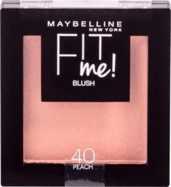 Maybelline Fit Me Blush - 40 Peach - Oranje - Natuurlijk Ogende Rouge -Beroemde Cosmetica Winkel 1094x1200