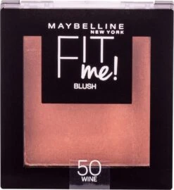 Maybelline Fit Me Blush - 50 Wine - Natuurlijk Ogende Rouge - 4.5 Gr -Beroemde Cosmetica Winkel 1099x1200 4