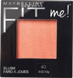 Maybelline Fit Me Blush - 40 Peach - Oranje - Natuurlijk Ogende Rouge -Beroemde Cosmetica Winkel 1113x1200