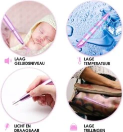 Merkloos La Liva Elektrische Nagelvijl - Nagelfrees - Inclusief Extra Schuurrolletjes Keramisch Bitje En Nagelborstel - Manicure Set - Gellak -Beroemde Cosmetica Winkel 1121x1200