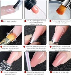 Gellak Starterspakket - Met UV Lamp - MEGA Set - Gellak Starterset - Gellak Lamp - Uv Lamp Gelnagels - Gellak - Gellak Set - Gellak Nagellak - Gellak Remover - 12 Kleuren Polygel -Beroemde Cosmetica Winkel 1126x1200 3