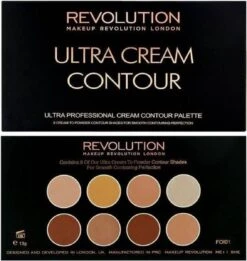 Makeup Revolution Ultra Cream Contour Palette -Beroemde Cosmetica Winkel 1135x1200 2