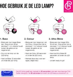 Pink Gellac - LED Lamp - Nageldroger Voor Gellak - Wit - Met Timer -Beroemde Cosmetica Winkel 1140x1200 2