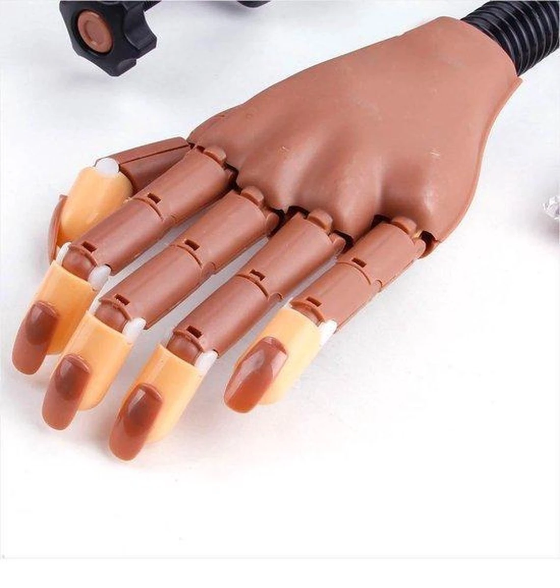 Merkloos Oefenhand Voor Nagels - 100 Gratis Oefennagels - Nailtrainer - Nailart - Nagelstyliste 4 Merkloos Oefenhand Voor Nagels - 100 Gratis Oefennagels - Nailtrainer - Nailart - Nagelstyliste - Afbeelding 2