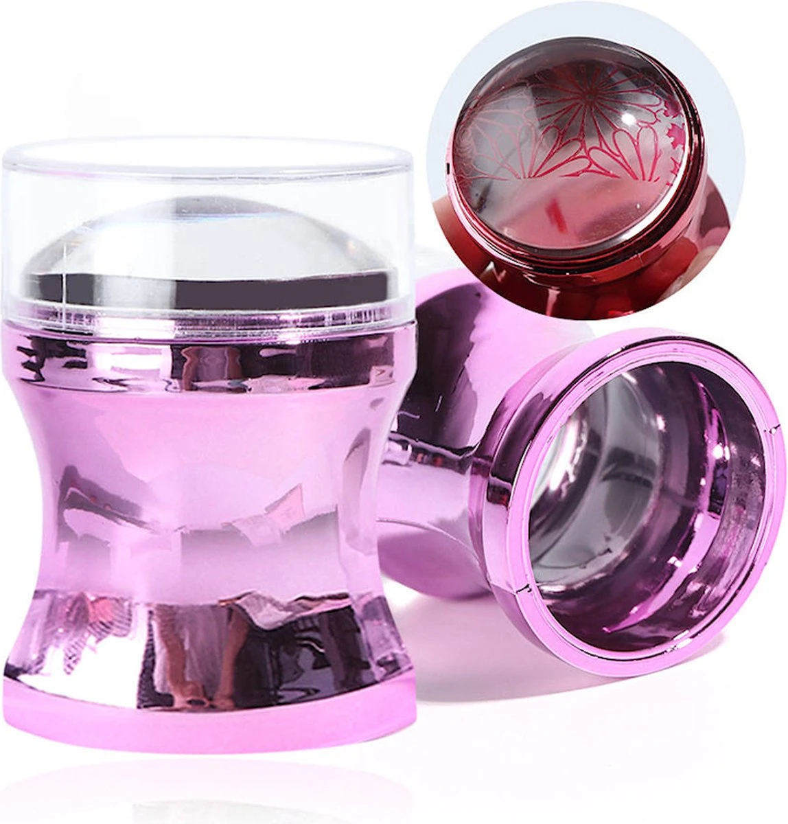 Isabelle Nails Nagel Stempel Violet + Stempelkaarten 3 Isabelle Nails Nagel Stempel Violet + Stempelkaarten