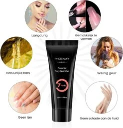 Merkloos Polygel Nagels Starterspakket | 12 Stuks | Langdurig | Polygel Kit | Polygel Nagels | Set 3 -Beroemde Cosmetica Winkel 1154x1200 3