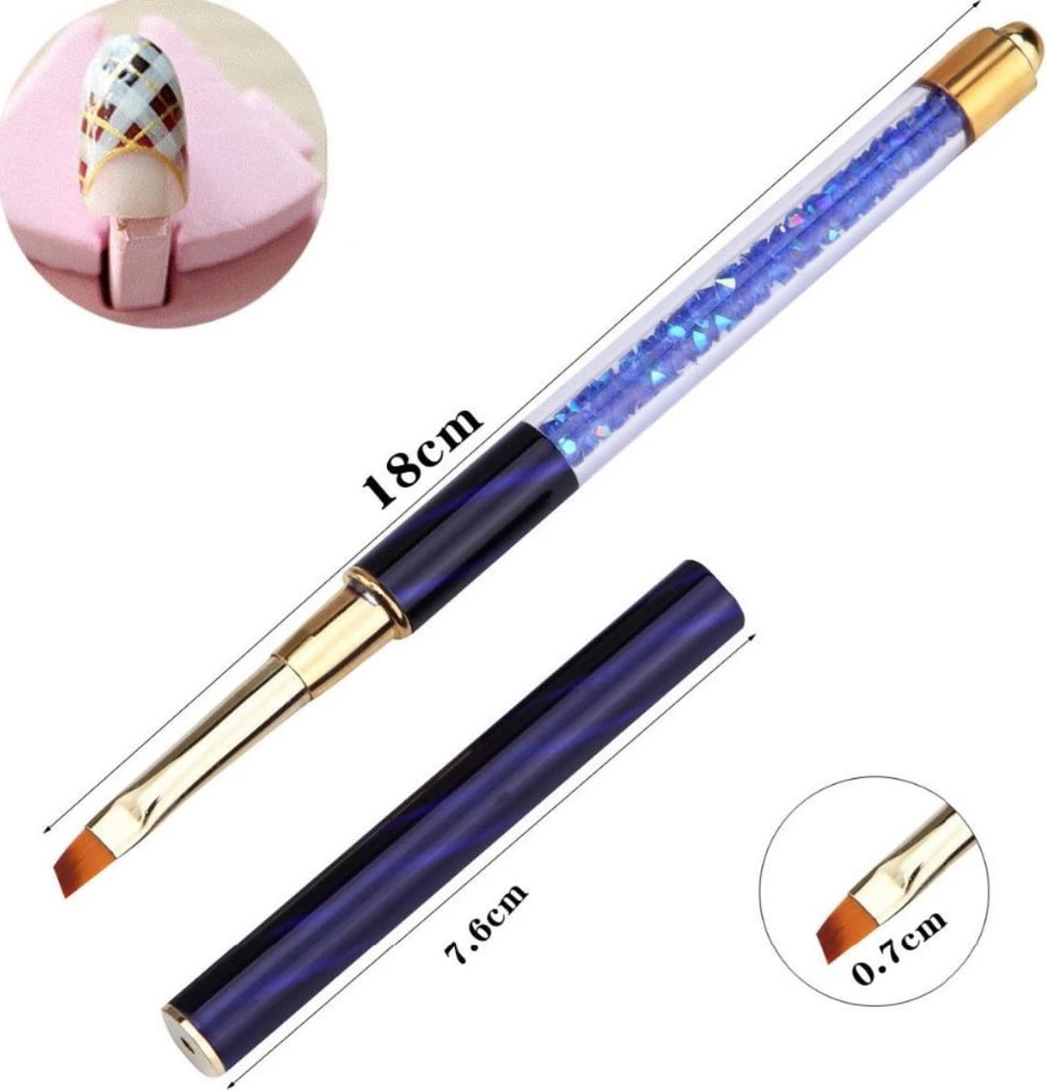 Nail Art Penselen - 8-delig - Penselen - Nail Art Brushes - Nail Art Kwasten - Nail Art - Nail Art Tools - Nail Art Set - Nail Art Kwast - Penselenset - Penselen Set - Penselen Nagels - Nail Art - Nail Art Kit - Nail Art Penseel 13 Nail Art Penselen - 8-delig - Penselen - Nail Art Brushes - Nail Art Kwasten - Nail Art - Nail Art Tools - Nail Art Set - Nail Art Kwast - Penselenset - Penselen Set - Penselen Nagels - Nail Art - Nail Art Kit - Nail Art Penseel - Afbeelding 11