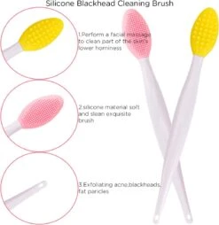 Merkloos Lip Scrub Borstel Set 4-delig - Mee Eters Verwijderen – Gezichtsreiniger – Gezichtsborstel Blackhead Remover -Beroemde Cosmetica Winkel 1166x1200 5