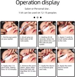 Flora Ruby - Wimper & Wenkbrauw Lifting Set 2 In 1 - Professionele 2 In 1 Lash Lift & Brow Lamination Kit - Permanente Wimperkruller -Beroemde Cosmetica Winkel 1167x1200 8