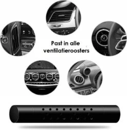 Autoparfum - Luchtverfrisser Auto - Inclusief 5 Geuren - Luxe Design - ZWART - Hervulbaar - Fris -Beroemde Cosmetica Winkel 1168x1200 5