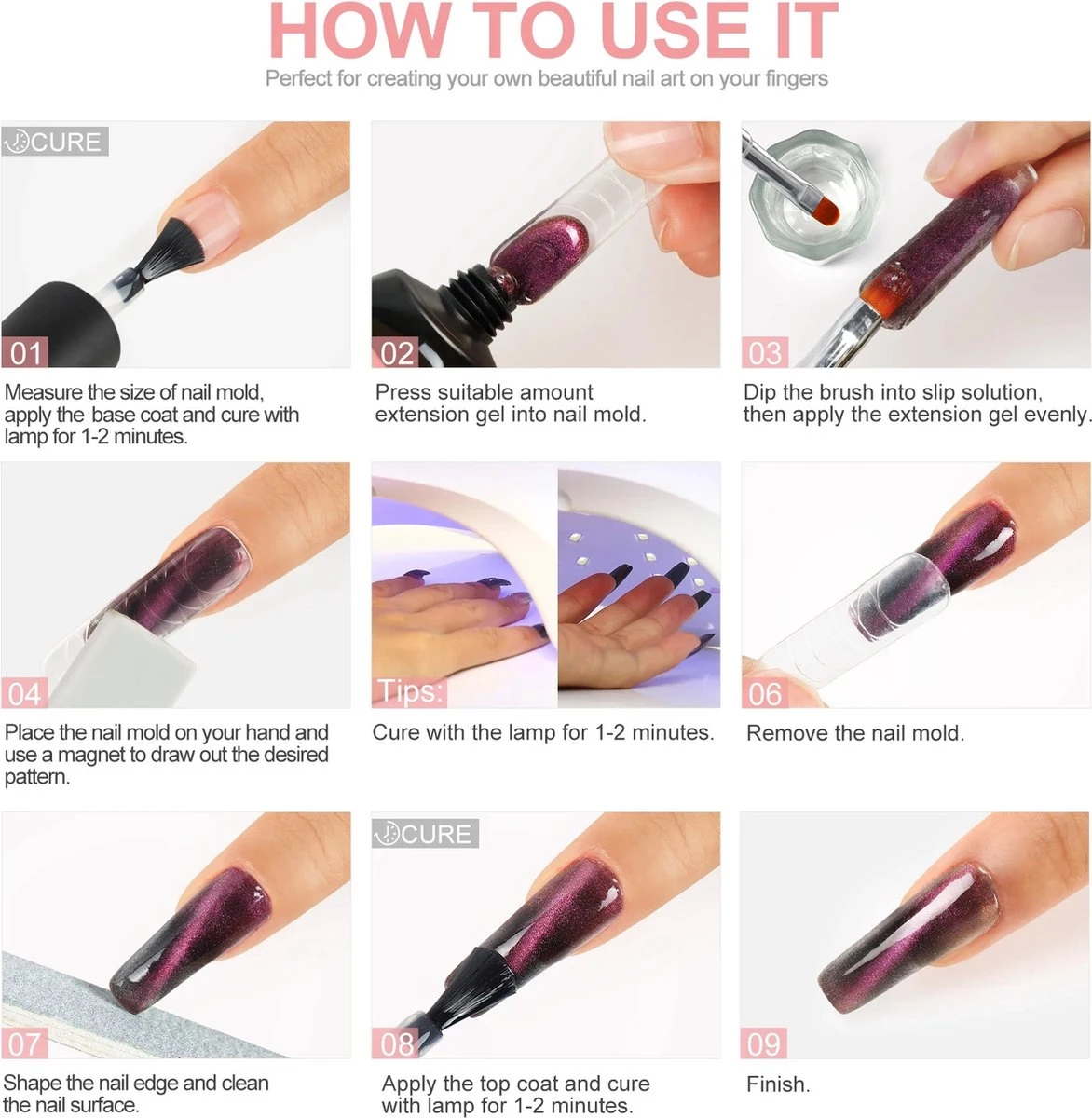 Polygel- 5+1 KLEUREN SET- Polygel Kit- Polygel Nagels- Polygel Kleuren 10 Polygel- 5+1 KLEUREN SET- Polygel Kit- Polygel Nagels- Polygel Kleuren - Afbeelding 8