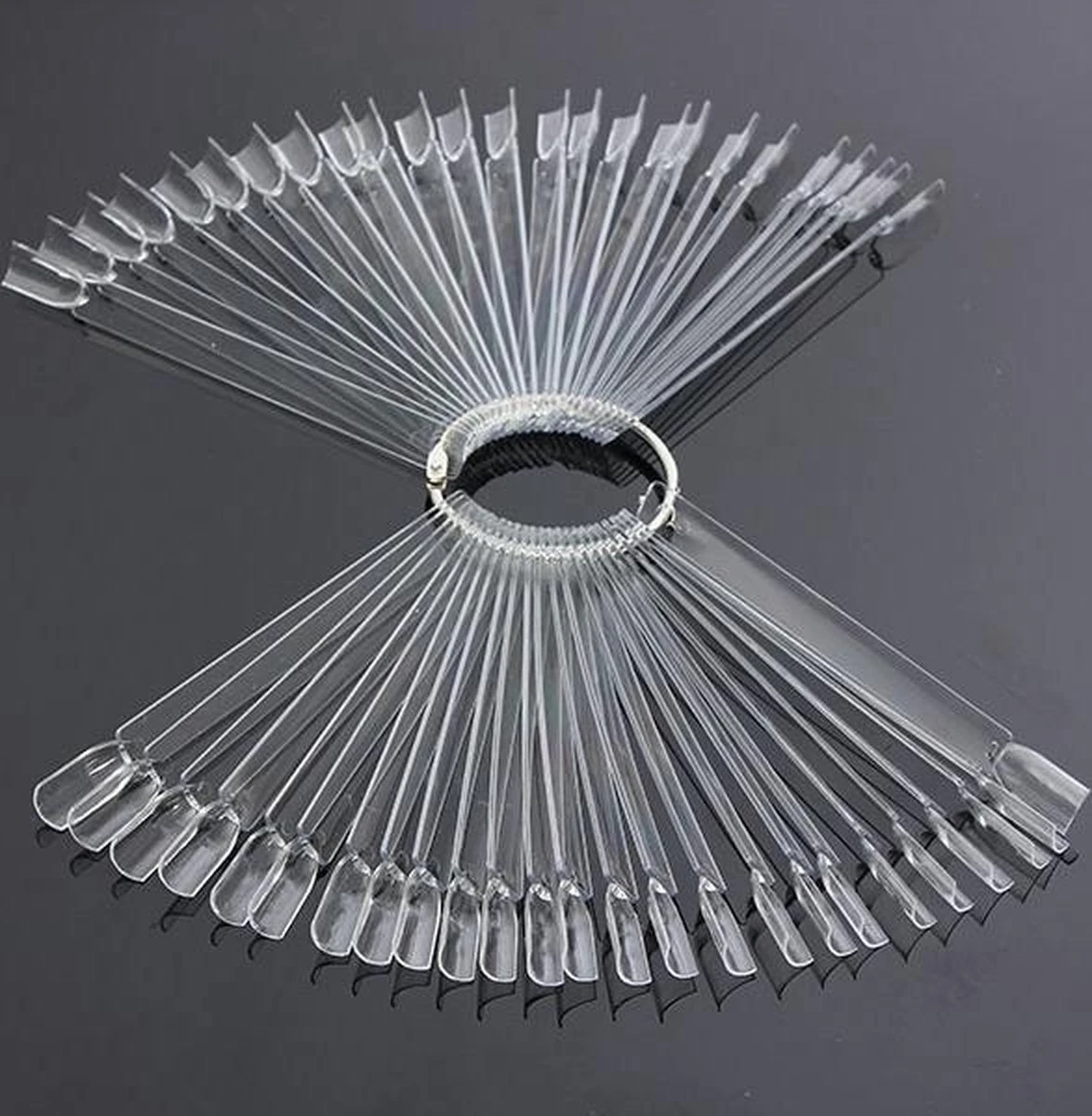 Merkloos Nagel Display Ring Waaier - 2 Stuks - Nail Art Display Set 3 Merkloos Nagel Display Ring Waaier - 2 Stuks - Nail Art Display Set