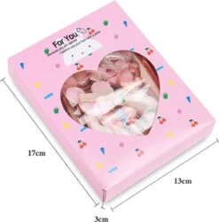 18 Haarspelden - Haarelastiekjes - Haaraccessoires - Haarclips - Voor Baby's En Meisjes - Geschenkset - In Cadeau Verpakking - Cadeau Meisje - Oud Roze - 18 Stuks -Beroemde Cosmetica Winkel 1180x1200 14