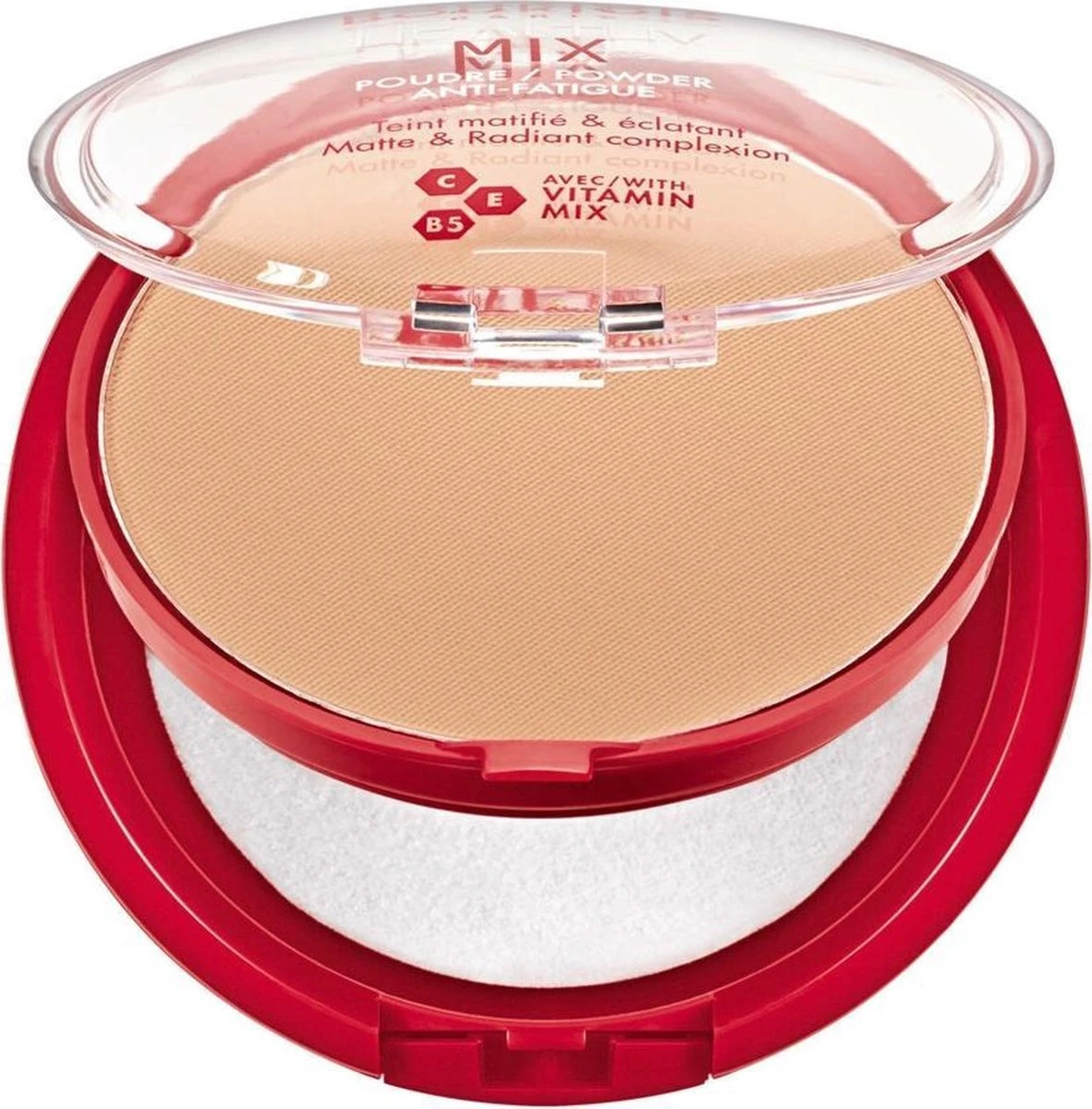 Bourjois Healthy Mix Compact Poeder - 03 Rose Beige 4 Bourjois Healthy Mix Compact Poeder - 03 Rose Beige - Afbeelding 2
