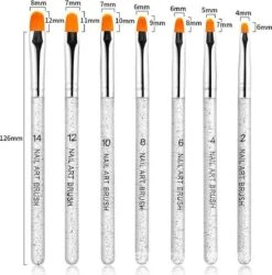 GUAPÀ - Gel Penselen Set Zilver - 7 Stuks - High Quality Gel & Nail Art Brush -Beroemde Cosmetica Winkel 1185x1200 2