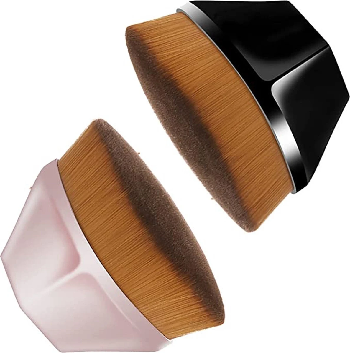Michele Curls - Kabuki Brush - Foundation Brush - Foundation Borstel - Zwart 5 Michele Curls - Kabuki Brush - Foundation Brush - Foundation Borstel - Zwart - Afbeelding 3