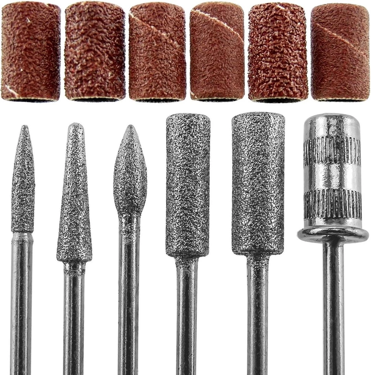 Royala - Manicure & Pedicure Set Elektrische Nagelvijl Nagelfrees - Nail Drill - Geschikt Voor Natuurlijke Nagels - Nepnagels - Gellak - Gelnagels - Acrylnagels - 6 Opzetstukken - Rood 11 Royala - Manicure & Pedicure Set Elektrische Nagelvijl Nagelfrees - Nail Drill - Geschikt Voor Natuurlijke Nagels - Nepnagels - Gellak - Gelnagels - Acrylnagels - 6 Opzetstukken - Rood - Afbeelding 9