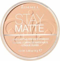 Rimmel London Stay Matte Pressed Powder - 005 Silky Beige -Beroemde Cosmetica Winkel 1188x1200 5