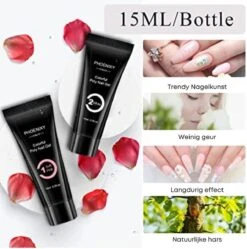 Merkloos Polygel Nagels Starterspakket | 12 Stuks | Langdurig | Polygel Kit | Polygel Nagels | Set 3 -Beroemde Cosmetica Winkel 1190x1200 2