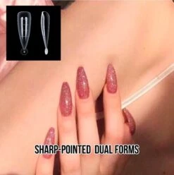 Royala Mold08 Dual System Forms - Mold - 120 Stuks - 12 Maten In Handige Tipbox - Polygel Tips - Voor Polygel En Acrylgel - Mix System Forms - Tips Voor Polygel - Royala Dual Mold Tips Line -Beroemde Cosmetica Winkel 1196x1200 3