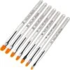 GUAPÀ - Gel Penselen Set Zilver - 7 Stuks - High Quality Gel & Nail Art Brush -Beroemde Cosmetica Winkel 1196x1200 5