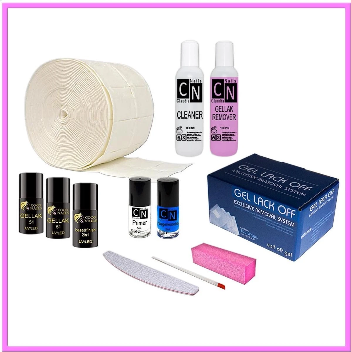 ClaudiaNails Gellak Starterspakket - Zonder Lamp 3 ClaudiaNails Gellak Starterspakket - Zonder Lamp