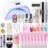 Polygel- Polygel Kit- Polygel Nagels- Polygel Starter Set - RH0594： Thin Nail File 1 Grey Nail File 1 48W White Nail Dryer Helmet Lamp 220V 1 Curved Tweezers 1 Glass Cup 1 Cuticle Fork 1 Cuticle Pusher 1 Nail Cutter 1 Dual End Nail Brush 1 8G Nail Gl -Beroemde Cosmetica Winkel 1199x1200 4