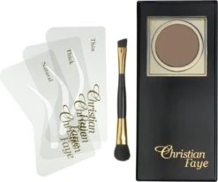 Christian Faye Irid Brown - Bruin - Wenkbrauwpoeder -Beroemde Cosmetica Winkel 1200x1003 3