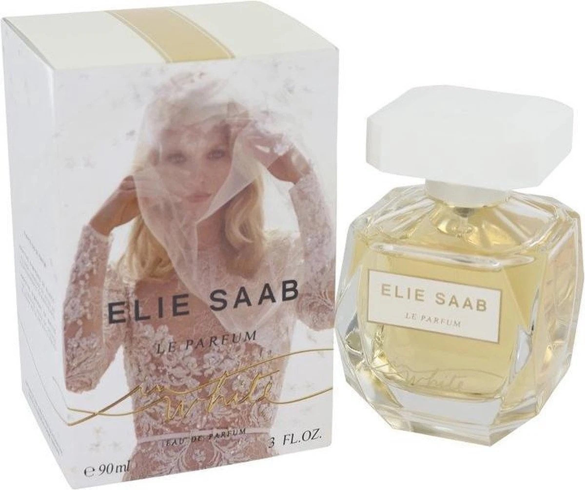 Elie Saab - Le Parfum In White - Eau De Parfum - 90ML 5 Elie Saab - Le Parfum In White - Eau De Parfum - 90ML - Afbeelding 3