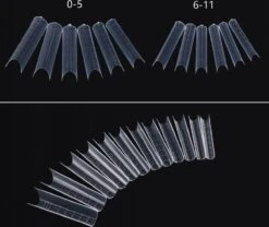 Royala Mold07 Dual System Forms - Mold - 120 Stuks - 12 Maten In Handige Tipbox - Polygel Tips - Voor Polygel En Acrylgel - Mix System Forms - Tips Voor Polygel - Royala Dual Mold Tips Line 17 Royala Mold07 Dual System Forms - Mold - 120 Stuks - 12 Maten In Handige Tipbox - Polygel Tips - Voor Polygel En Acrylgel - Mix System Forms - Tips Voor Polygel - Royala Dual Mold Tips Line -Beroemde Cosmetica Winkel 1200x1009