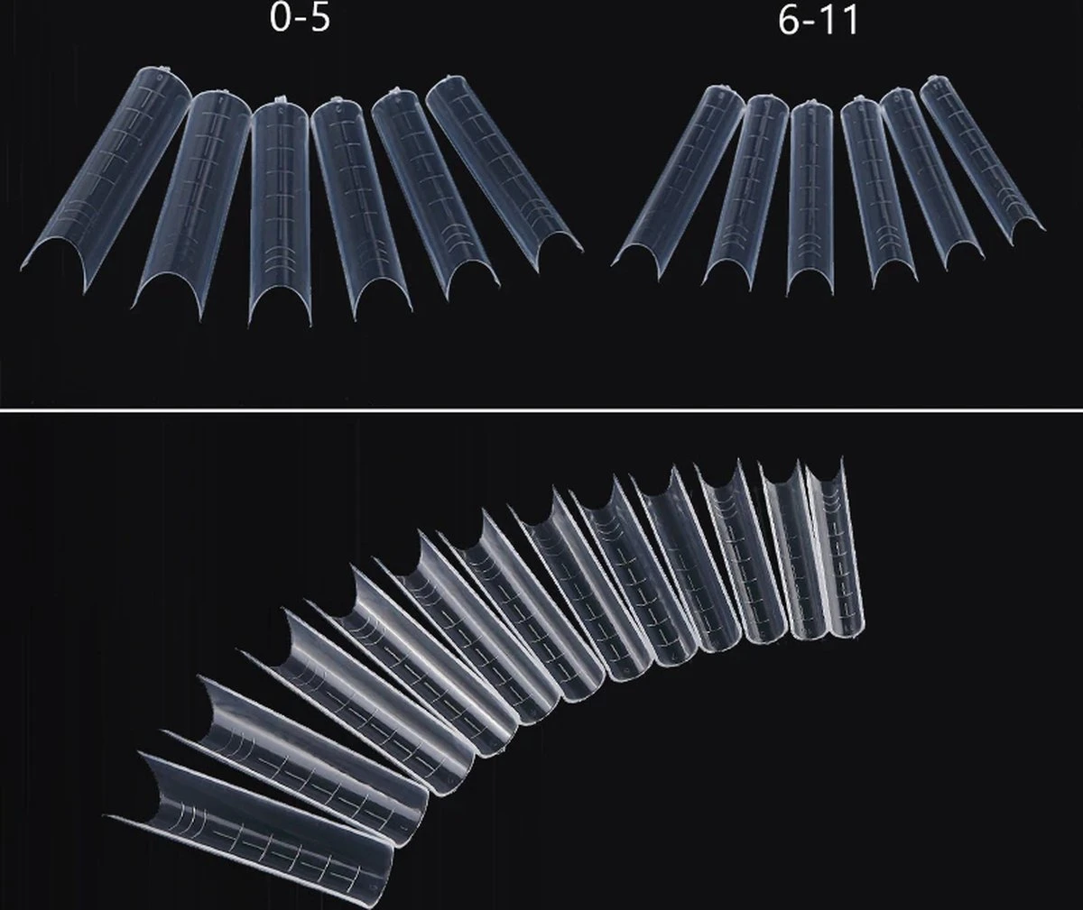 Royala Mold07 Dual System Forms - Mold - 120 Stuks - 12 Maten In Handige Tipbox - Polygel Tips - Voor Polygel En Acrylgel - Mix System Forms - Tips Voor Polygel - Royala Dual Mold Tips Line 9 Royala Mold07 Dual System Forms - Mold - 120 Stuks - 12 Maten In Handige Tipbox - Polygel Tips - Voor Polygel En Acrylgel - Mix System Forms - Tips Voor Polygel - Royala Dual Mold Tips Line - Afbeelding 7