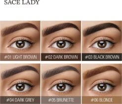Sace Lady Tattoo Brow Peel-Off Gel - Brow Gel - Wenkbrauw Gel Mascara – Black Brown #03 – Assortiment ‘Het Gemak’ -Beroemde Cosmetica Winkel 1200x1019 3