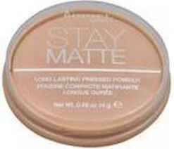 Rimmel London Stay Matte Pressed Powder - 003 Peach Glow -Beroemde Cosmetica Winkel 1200x1029 2
