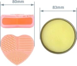 Professionele Vegan Kwastenreiniger Zeep, Cosmetica Kwast En Make-up Kwast, Zeep Van Tritart 100 G + Hart Reiniger -Beroemde Cosmetica Winkel 1200x1035 2