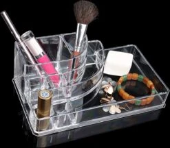 Five® Make Up Organiser Transparant - Transparant - Sorteervakken -Beroemde Cosmetica Winkel 1200x1049 3