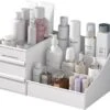 Make-Up Organizer - Cosmetica - Opbergdoos - Wit - Nagellak - Creme - Sieraden - Pennenbakje - Bureau - Organizers - Make Up -Beroemde Cosmetica Winkel 1200x1051 3
