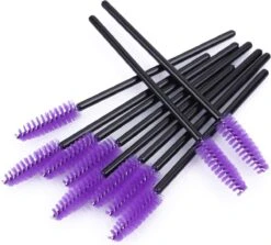 Vardaan Wegwerp Wimper & Wenkbrauw Borstels - Mascara Borsteltjes - Paarse & Roze Borsteltjes Voor Makeup - Mascara Borstel - 50 Stuks -Beroemde Cosmetica Winkel 1200x1085 3