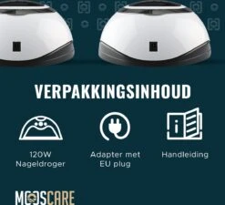 MOOSCARE 120 Watt LED Lamp Voor Gellak Nagels - UV Lamp Gelnagels - Nail Art Nagellamp - Gel Nagellak Nageldroger 17 MOOSCARE 120 Watt LED Lamp Voor Gellak Nagels - UV Lamp Gelnagels - Nail Art Nagellamp - Gel Nagellak Nageldroger -Beroemde Cosmetica Winkel 1200x1094 6