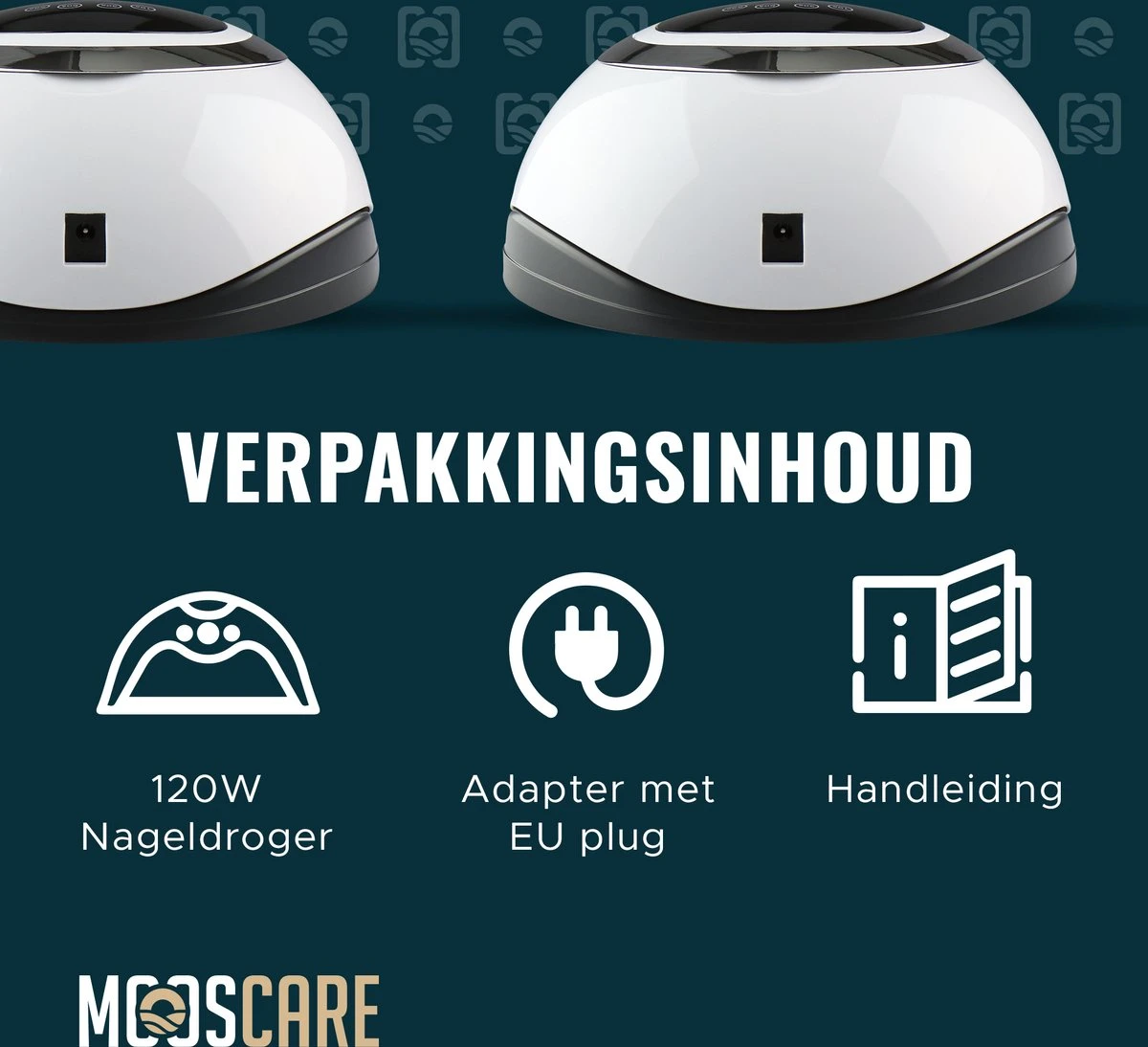 MOOSCARE 120 Watt LED Lamp Voor Gellak Nagels - UV Lamp Gelnagels - Nail Art Nagellamp - Gel Nagellak Nageldroger 10 MOOSCARE 120 Watt LED Lamp Voor Gellak Nagels - UV Lamp Gelnagels - Nail Art Nagellamp - Gel Nagellak Nageldroger - Afbeelding 8